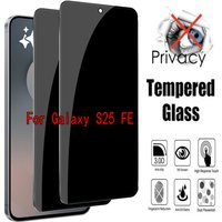 2Pcs Privacy Tempered Glass For Samsung Galaxy S25 FE 5G Anti-Spy Screen Protector