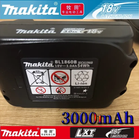 100% original Makita 3.0Ah 18V Rechargeable Power Tools Battery For Makita 18V BL1830 BL1830B BL1840 BL1840B BL1850 BL1850B 🎈