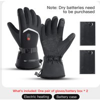 AliExpress Kyncilor Electric Heated Gloves Motorcycle Winter Moto Heated Gloves Warm Waterproof Rechargeable Heating Thermal Gloves For Snowmobile
