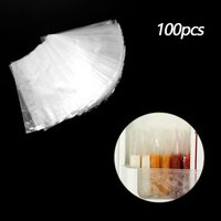 100PCS/lot New Pop Plastic Ice Cream Bags Popsicle Storage Refrigerator Fridge