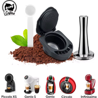 ICafilas Coffee Adapter Dolce Gusto Reusable Capsule Adapter with Genio S Piccolo Coffee Machine Accessories