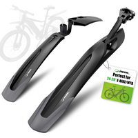 RBRL MTB Bicycle Mudguard Quick-Release Widen Bike Fender HIgh Quality PP Splash Proof Fender for 24-29 Cycling Profector