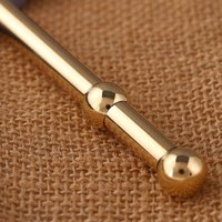1pcs Pure Copper Acupressure Pen Ear Acupoint Massage Stick Improve Eyesight Acupuncture Point Massager Acupoint Massaging Pens