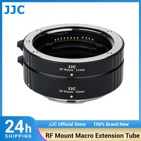 JJC RF Mount Auto Focus Macro Extension Tube Ring Set for Canon R50 R7 R8 R5 R6 R10 EOS R RP R3 R6 Mark II R100 RF Mount Len