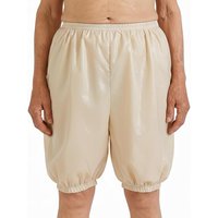 3-Pack Adult Plastic Briefs: Extra Long Waterproof PE Diaper Covers with Elastic Leg Cuffs. Reusable Side-Leak Protection