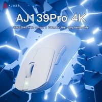 Ajazz AJ139PRO 4K Wireless Mouse 4000HZ 26000dpi I Wired Gaming Mouse PAW3395 for Gaming Laptop Tablet PC Optical