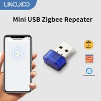 lincukoo Mini ZigBee 3.0 Signal Repeater USB Signal Amplifier Tuya ZigBee Extender Smart for Home Assistant Zigbee2MQTT Repeater