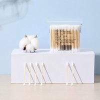 100/300/500pcs Cotton Swab Makeup Remover Cotton Swab Cleaning Disposable Hygiene and Beauty Double Headed Cotton Swab Makeup