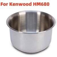 For Kenwood HM680 chef prospero metal robot bowl, for Kenwood HM680 Mixing Bowl, Stainless Steel Bowl Chef Accessories