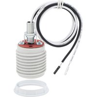 E26 Ceramic Light Socket Medium Base Bulb Socket Light Threaded Lamps Holder for Halogen / LED Bulb with White Shade Ring