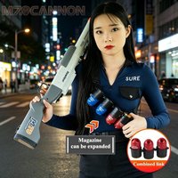 M79 Shell Ejecting Rifle Toy Portable Foam Pellet Blaster Fun Outdoor Shooting Game Perfect Birthday Gift for Kids