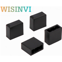 10PCS 12*5.5*11mm Plastic Key Cap Power Button Light Touch Switch Cap Square Hole 3.2*3.2mm Rectangular Switch Button Cap