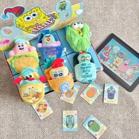 Spongebob Bikini Bottom Dream Series Blind Box Toy Magnetic Attraction Detachable Pendant Doll Fashion Blind Box Childrens Gifts