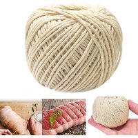 Household Cotton String for Wrapping Meat Turkey 70m Food-Safe Twine, Cooking Rope for Rice Dumplings