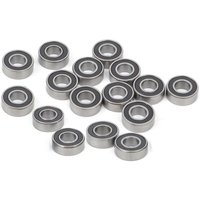 16pcs Aluminum 1150 Ball Bearing Set Upgrades for Tamiya 1/10 2WDH BBX BB-01