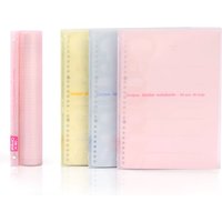 Japan Kokuyo B5 Loose-leaf Notebook Campus Light Color Translucent Cover (With 50 Sheet Grid Paper)