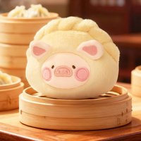 LuLu The Piggy Dim Sum House Blind Box Toys Pendant Mystery Box LuLu Cosplay Foods Model Gifts Cute Zoo Bags Pendant InStock