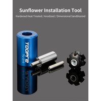 AliExpress TOOPRE Bicycle Front Fork 28.6mm Head Tube Insertion Mounting Tool Road Mountain Bike Headset Sunflower Steel Core Sleeve Tool