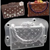 3D DIY Handmade Cake Lady Bag Chocolate Mold Plastic Polycarbonate Bag Cake Decorating Tools With Magnet