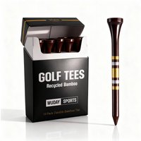 10Pcs Golf Tees - Good Feedback When Hitting the Ball, Good Feel, Long-Lasting Durability