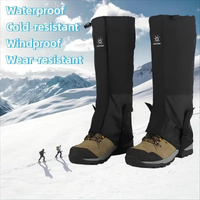AliExpress Oxford Waterproof Reusable Long Tube Trouser Leg Covers Legs Protection Hiking Skiing Climbing Cycling Rain Snow Wet Pants Cover