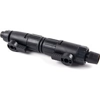 1PCS 12mm/16mm Double Tap Quick Release Connector Aquarium System Kit Fitting Accessories Aquarium Water Control Valve Hose Pipe