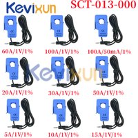 SCT-013-000 5A 30A 50A 100A Open-Close Current Transformer SCT013 Non-invasive AC Current Sensor Split Core Current Transformer