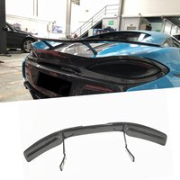 Real Carbon Fiber Rear Trunk Top Spoiler Racing Wings For McLaren 540C 570S 570GT Spoiler FRP Bumper