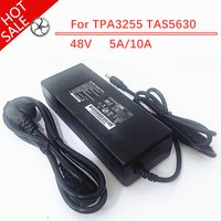 48V 10A GaN Power Adapter 48V 5A Switch Power Supply Plug For AIYIMA TPA3255 TAS5630 Sound AMP EU AU UK AC100-240V