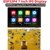 ESP32P4 + ESP32-C6 Development Board 7 Inch 1024*600 IPS Capacitive Touch Screen 400MHz 32MB PSRAM WiFi BT for Arduino LVGL AI