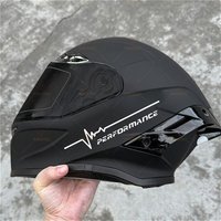 AliExpress NONE 2Pcs Performance Heartbeat Waterproof Vinyl Sticker For Car Motorcycle Helmet Decal