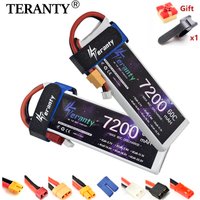 7.4V 7200MAH 2S Lipo Battery 60C For Car accessory Quadcopter FPV Drone RC Plane Boat Toys Parts With XT60 Connector Deans T TRX