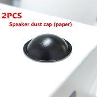 2Pcs 25mm Speaker Dust Cap Speaker Dust Caps Protec tor Loudspeaker Dome Cover Replacement Speaker Accessories