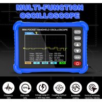 Mini Digital Oscilloscope Portable 250kHz Bandwidth 2.5MS/s Sampling Rate for Electronics Repair - Compact Oscilloscope Tool