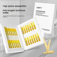 Astaxanthin Ampoule Anti Aging Face Serum Anti-aging Wrinkles Skin Brighten Whitening Hydrating Face Care Essence 28pcs/set