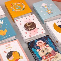 4R 100pcs Photo Album Cute Cartoon Photo Albums Memorial Book Cartoon Insert Recall Cute Good Time Child Gift