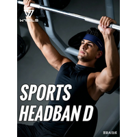 AliExpress NONE WRELS Men Women Elastic Cycling Hairband Sports Headband Sweatband Quick Dry Elastic Cycling Breathable Fitness Running Hairband