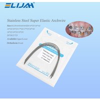 ELIJAH Dental Edelstahl Bogen Draht Für Dental Kieferorthopädie Bögen Runde/Rechteckige Dental Kieferorthopädische Werkzeuge
