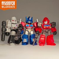 Blokees Transformers Defender Version Robot Toys Hot Sale 5.5cm Optimus Prime Megatron Ironhide Thundercracker Boys Toys Gifts