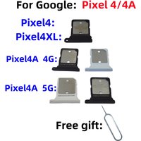 Pixel4/4A SIM Card Adapter Tray chip slot drawer Holder For Google Pixel 4 Pixel4A Pixel4XL SIM Card tray card holder tray Slot