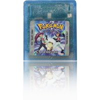 16 Bit Video Game Console Cartridge GBC Game Card Pokemon Team Rocket Edition USA Version Grey Ahell Crystal Shell