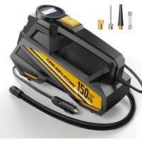 AliExpress CARSUN 12V 150PSI Corded Tire Inflator with TPMS & LED Light, Portable Air Compressor for Car Motorcycle Bike Ball