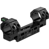 WestHunter 100 MOA Compensation Dovetail 11mm Scope Mounts 30mm 34mm Tube Adjustable Length and Angle Sight Rings Bubble Level