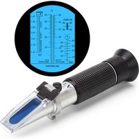 Antifreeze Coolant Refractometer for Automobile Antifreeze System Diesel Exhaust Fluid Battery Acid and Windshield Washer Fluid
