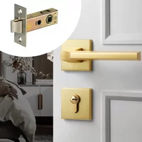 30x45mm Door Tubular Latch Flat Tongue Lock Zinc Alloy Internal Door Bolt Facility Sprung Catch Unsprung Door Furniture Latch
