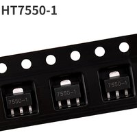 (10 Pièces) (100 Pièces)(1000 Pièces) HT7550-1 S0T-89 HT7550 7550 7550-1 SMD Régulateur De Tension LDO Fixe
