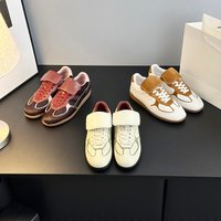Ladies Flat Casual Shoes Genuine Leather Horse Hair Patchwork Sport Shoes Lace-Up Walking Shoes Designer Style Women's Footwear