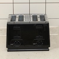 Electric Toaster 4 Slices Adjustable Automatic Breakfast Machine for Waffles