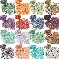 AliExpress NONE Blue Turquoise Gravel Natural Stone Healing Crystal Chip Quartz Tumbled Mineral Gem Specimen Aquarium Tank Home Decor DIY Crafts