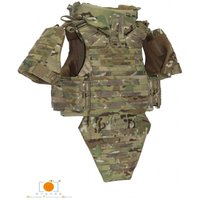Outdoor tactical vest accessories for neck protection/ shoulder protectors/Crotch protection
